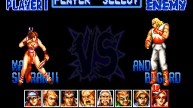 Fatal Fury Special Snes Character Select смотреть онлайн