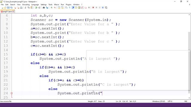 Print Highest of 3 Numbers in JAVA ??| JAVA in Marathi | JAVA Programming in मराठी | Pankaj Mehta смотреть онлайн