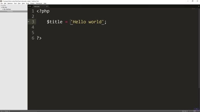 PHP Tutorial | DataType #3 смотреть онлайн