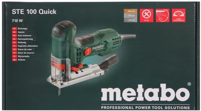Электробзик Metabo STE 100 Quick смотреть онлайн