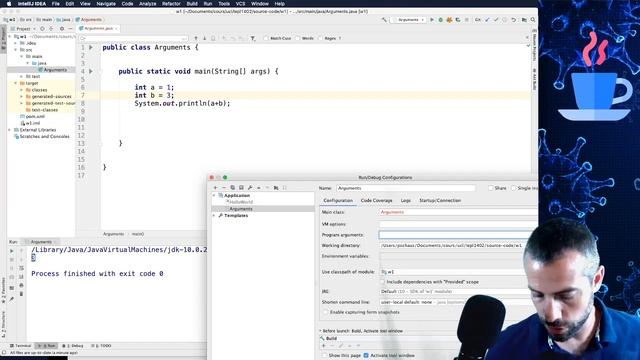 08 how to pass arguments to a java program without compiling it смотреть онлайн