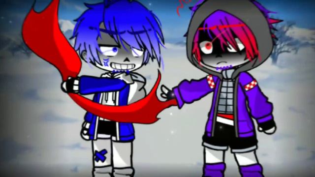 Goin time Evil//ft.Classic and Dust//Undertale au смотреть онлайн