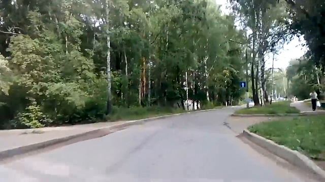 Город Чайковский всем !!! Едем по городу ! август 2015 смотреть онлайн