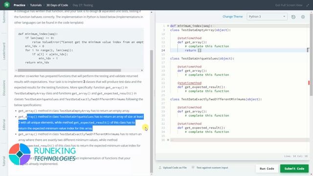 Testing || HackerRank || Unit Testing || Day 27 || Python смотреть онлайн