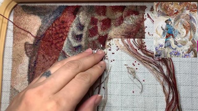 Parking in 20 x 10 block stitch with me FULL COVERAGE HAED Cross Stitch смотреть онлайн