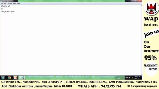 batch programming folder blast attack on victim смотреть онлайн
