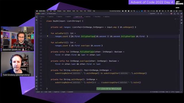 Advent of Code 2022 Day 4 | Kotlin смотреть онлайн