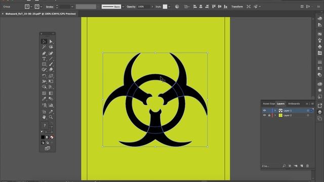 Closed Paths with Fill and Stroke - Adobe Illustrator. смотреть онлайн