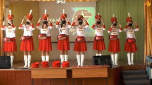 ЮНЫЕ БАРАБАНЩИЦЫ. МАРШ ТРИУМФ ПОБЕДИТЕЛЕЙ.