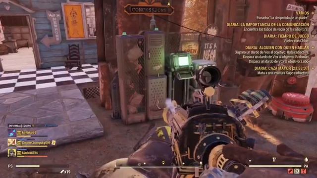Fallout76- ir al campamento de alguien mas y tomarse foto смотреть онлайн
