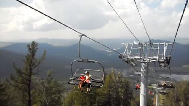 Манжерок. Озеро Манжерок. Горнолыжный комплекс Манжерок.