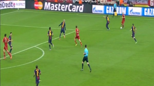 БАВАРИЯ-БАРСЕЛОНА 1 тайм [RU-SOCCER.COM]