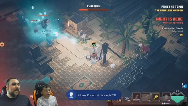 Gameplay Minecraft Dungeons: Desert Temple смотреть онлайн
