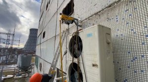 Демонтаж / монтаж FUNAI 14 кВт (напольно-потолочные сплит-системы) ТЭЦ2 г. Владимир