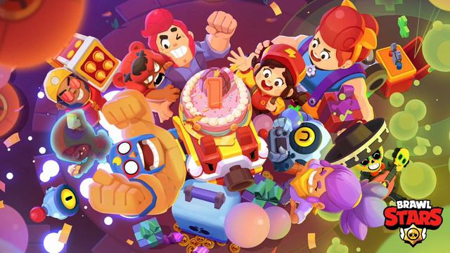 Brawl Stars’ 1 Year Anniversary In China! | Menu And Lobby Music смотреть онлайн