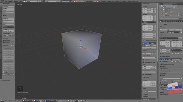 Smooth Shading - лучший способ сгладить ваши модели в BLENDER.
