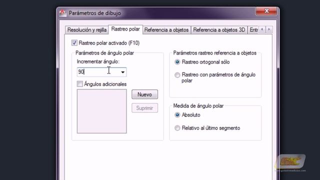 11.0-a Rastreo polar (Curso Autocad 2012, www.guiasinmediatas.com) смотреть онлайн