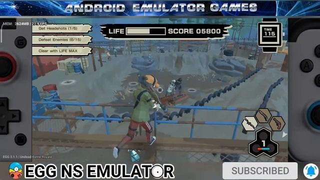 Undead Battle Royal EGG NS 3.1.1 Game Test with settings смотреть онлайн