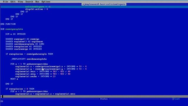 Juego De Naves En Basic (QB64) Parte 9