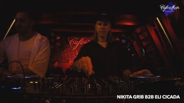 Nikita Grib b2b Eli Cicada live at Café Del Mar Phuket 2023