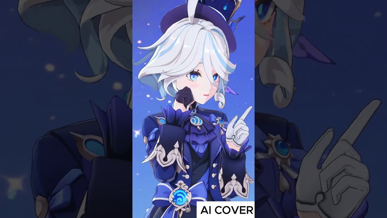 FURINA AI 真宵子 【Genshin Impact MMD】+ AI COVER #mmd #furina #aicover смотреть онлайн