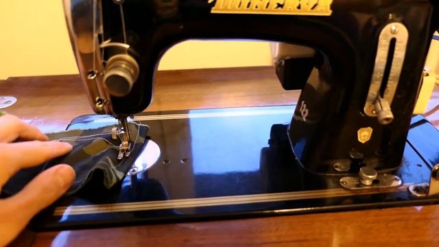 Minerva 122 Sewing Machine - First Attempts