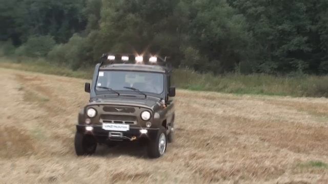 Test-drive UAZ Hunter. 30th World Logging Championship.2012