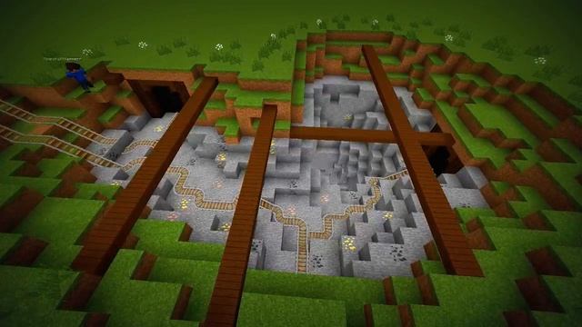 Minecraft Building Tutorial : How to build a Nordic Mining Quarry смотреть онлайн