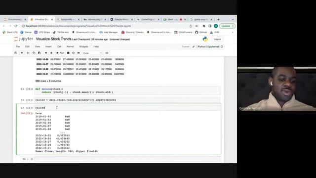 Stock Trends and Finding the Dip with Python #stocks #python #trading смотреть онлайн