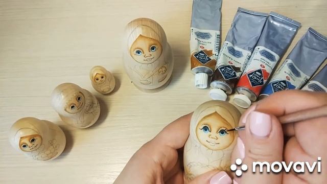 Матрешка раскраска! смотреть онлайн