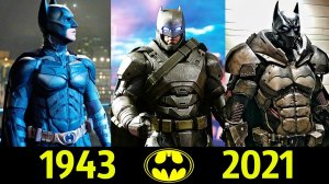 Бэтмен - Эволюция (1943 - 2021) ! Все Появления Брюса Уэйна в Кино !