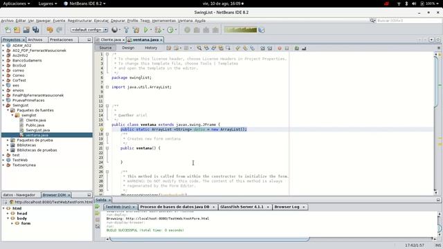 ArrayList Java Swing parte 1 смотреть онлайн