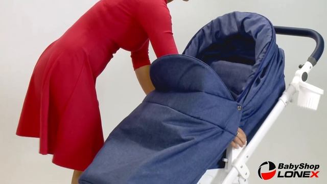 BabyShop Lonex - wózek cosmo смотреть онлайн