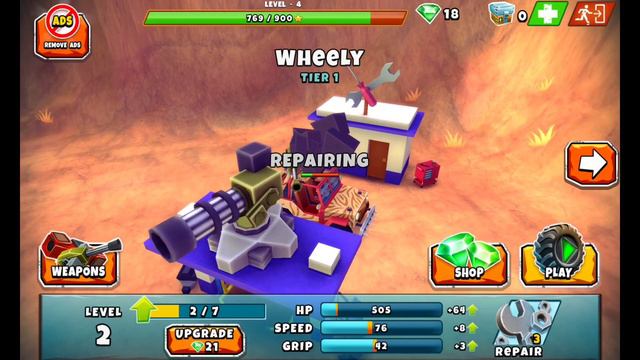Zombie Offroad Safari - Gameplay Walkthrough - complete level 4 || kill max zombie смотреть онлайн