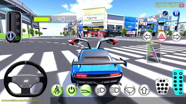 Hyundai DeLorean DMC-12 Unlock New Car - 3D Driving Class - Android GamePlay #16