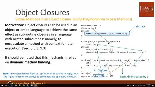 Week7S2 Data Abstraction and Object-Orientation (Polymorphism) смотреть онлайн