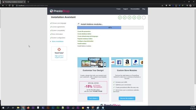 Fix error during installation prestashop 67% смотреть онлайн