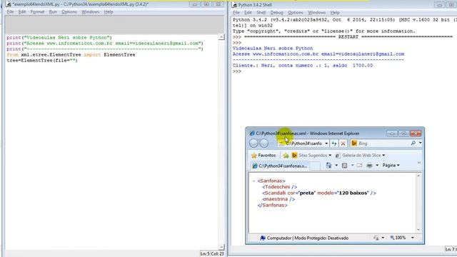 aula 5896 python lendo XML root etree ElementTree find remove getChildren смотреть онлайн