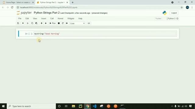 7.2 Python Strings and Slicing (Part-2) смотреть онлайн
