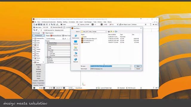 CAD software SPIRIT 2017 – Create a drawing copy with date key смотреть онлайн