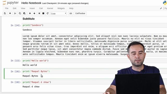 DATA SCIENCE JUPYTER#03 INSERINDO TEXTOS COM MARKDOWN смотреть онлайн