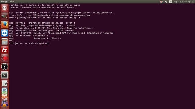 Install the latest version of Git with PPA смотреть онлайн