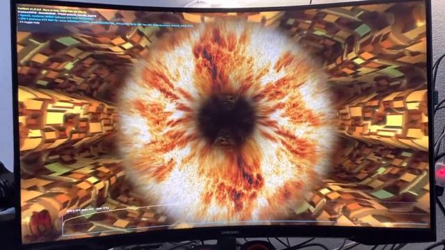 Проверка Asus GTX1660ti в Furmark