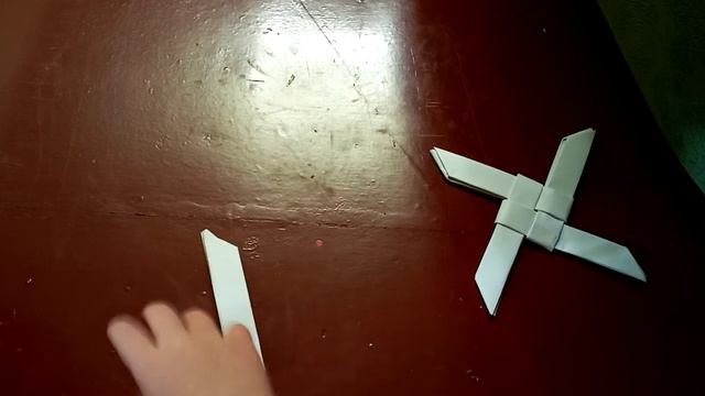 Большой сюрикен из бумаги А4 смотреть онлайн