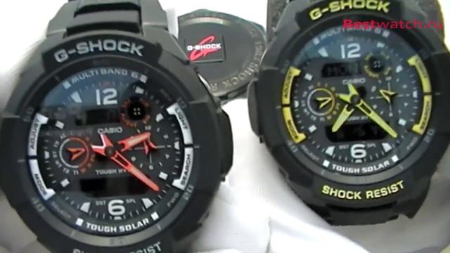 Обзор мужских часов Casio G-Shock GW-3500B-1A и GW-3500BD-1A смотреть онлайн