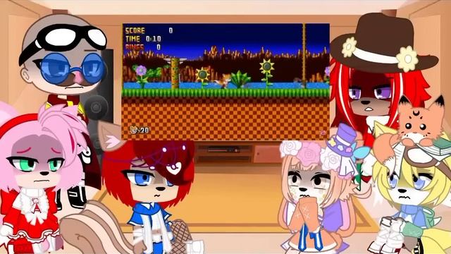 Past Sonic characters (WOS) react to Tails solo ending смотреть онлайн