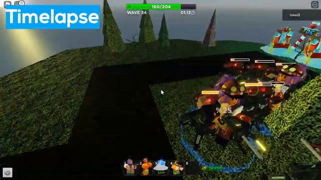 Tower Defense Simulator - Engineer Tower (Sentry with a Teddy bear) смотреть онлайн