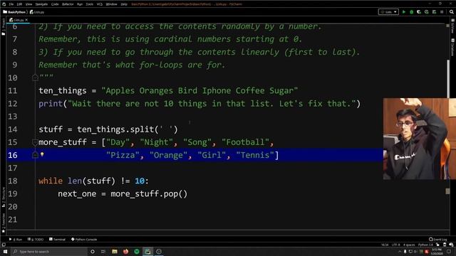 Beginner Python3: Lists смотреть онлайн