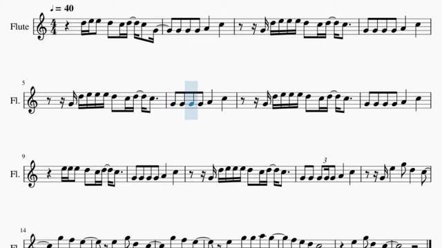 SUPER EASY Flute Sheet Music: How to play I Love You So by The Walters смотреть онлайн
