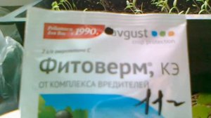 Фитоверм - мой любимый препарат от вредителей биологического происхождения